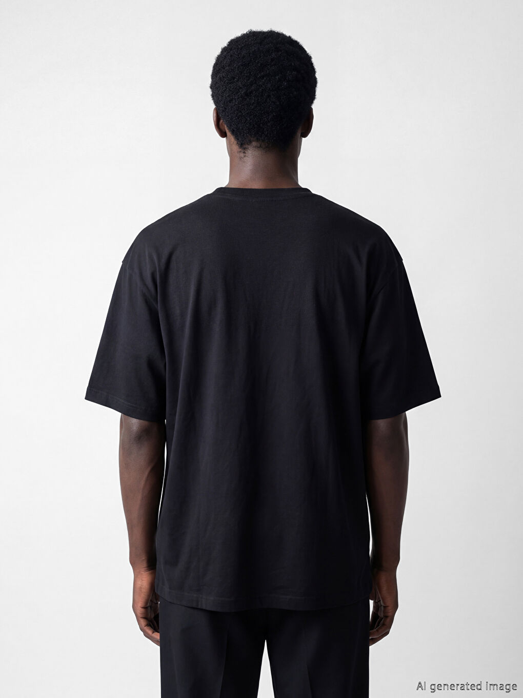 Crew Neck Letter Printed Jersey Men's T-Shirt-3