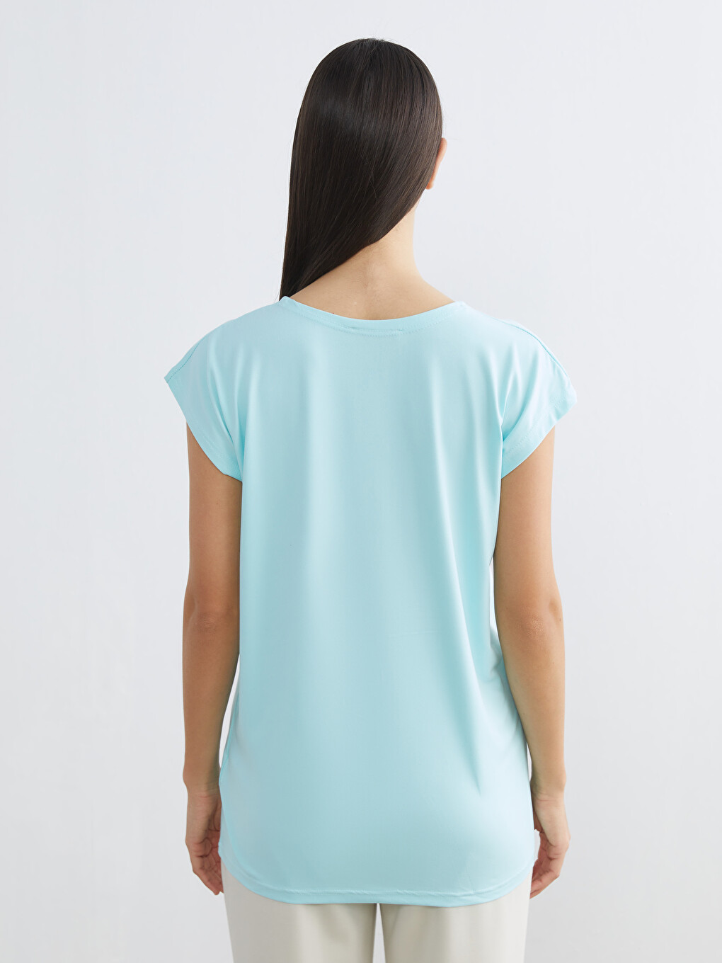 Crew Neck Women's Pyjama Top-3