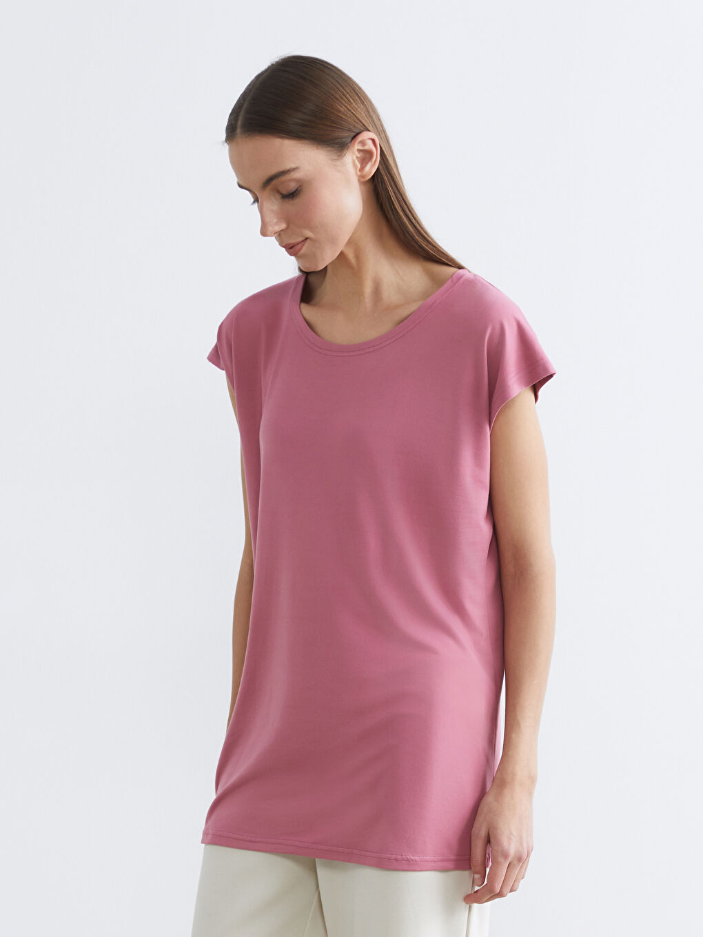 Crew Neck Women's Pyjama Top