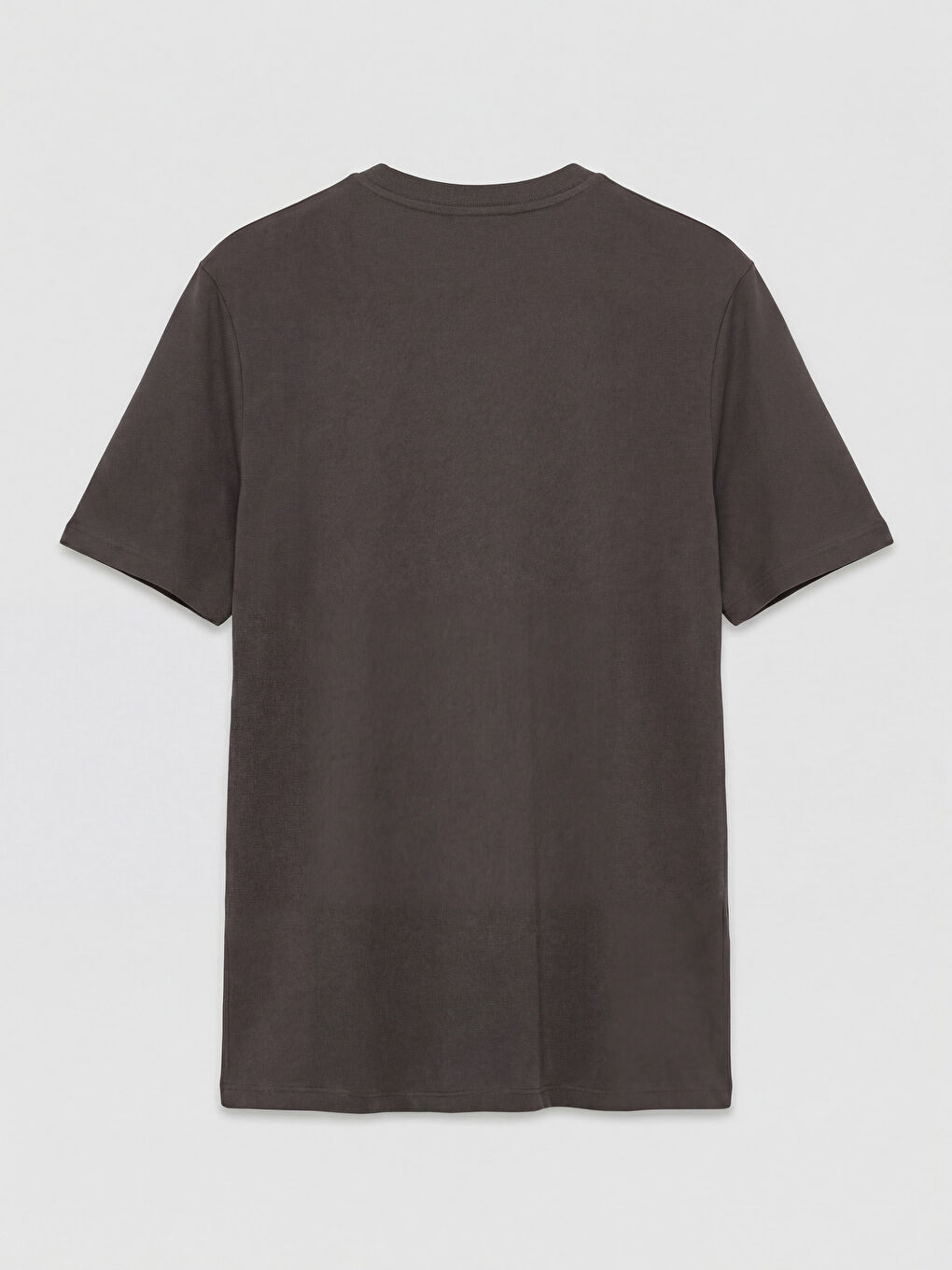 Antrasit Bisiklet Yaka Tokyo Baskılı Erkek Tişört-1