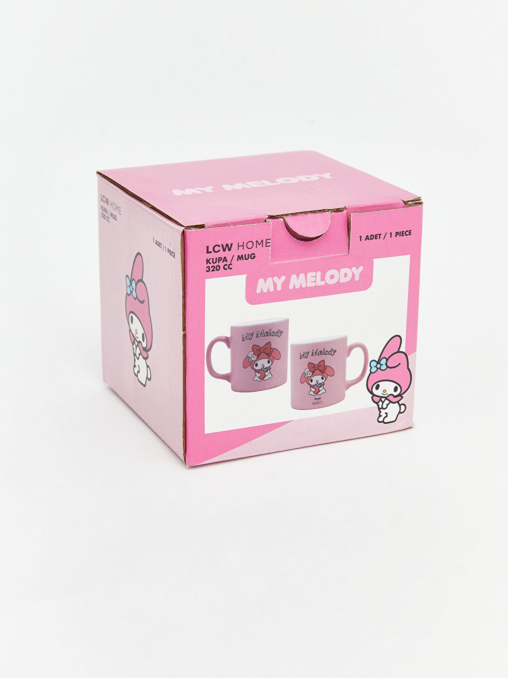 Pembe  My Melody Baskılı Seramik Kupa-3
