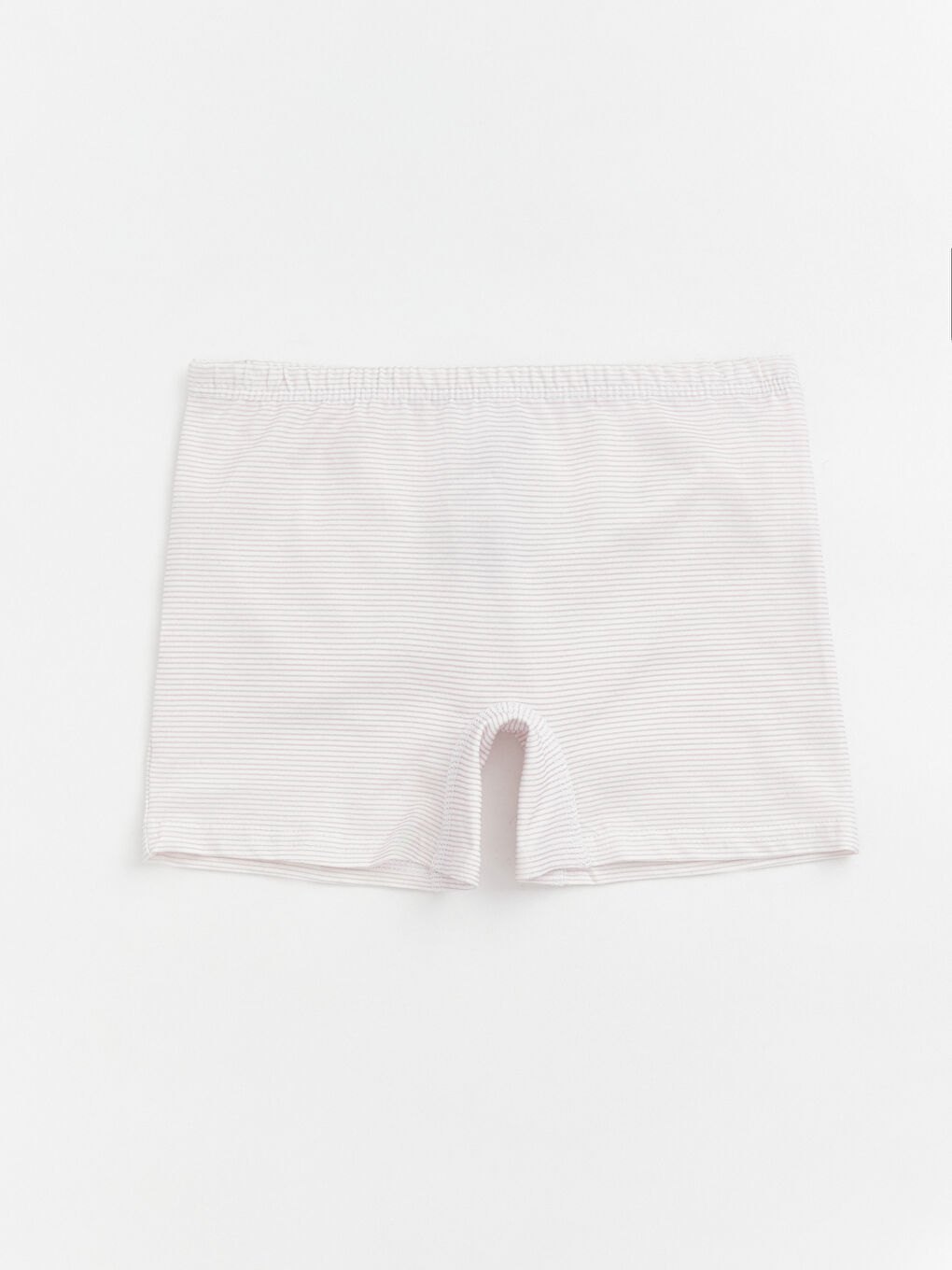 Beyaz Çizgili Kız Çocuk Boxer 3'lü-1