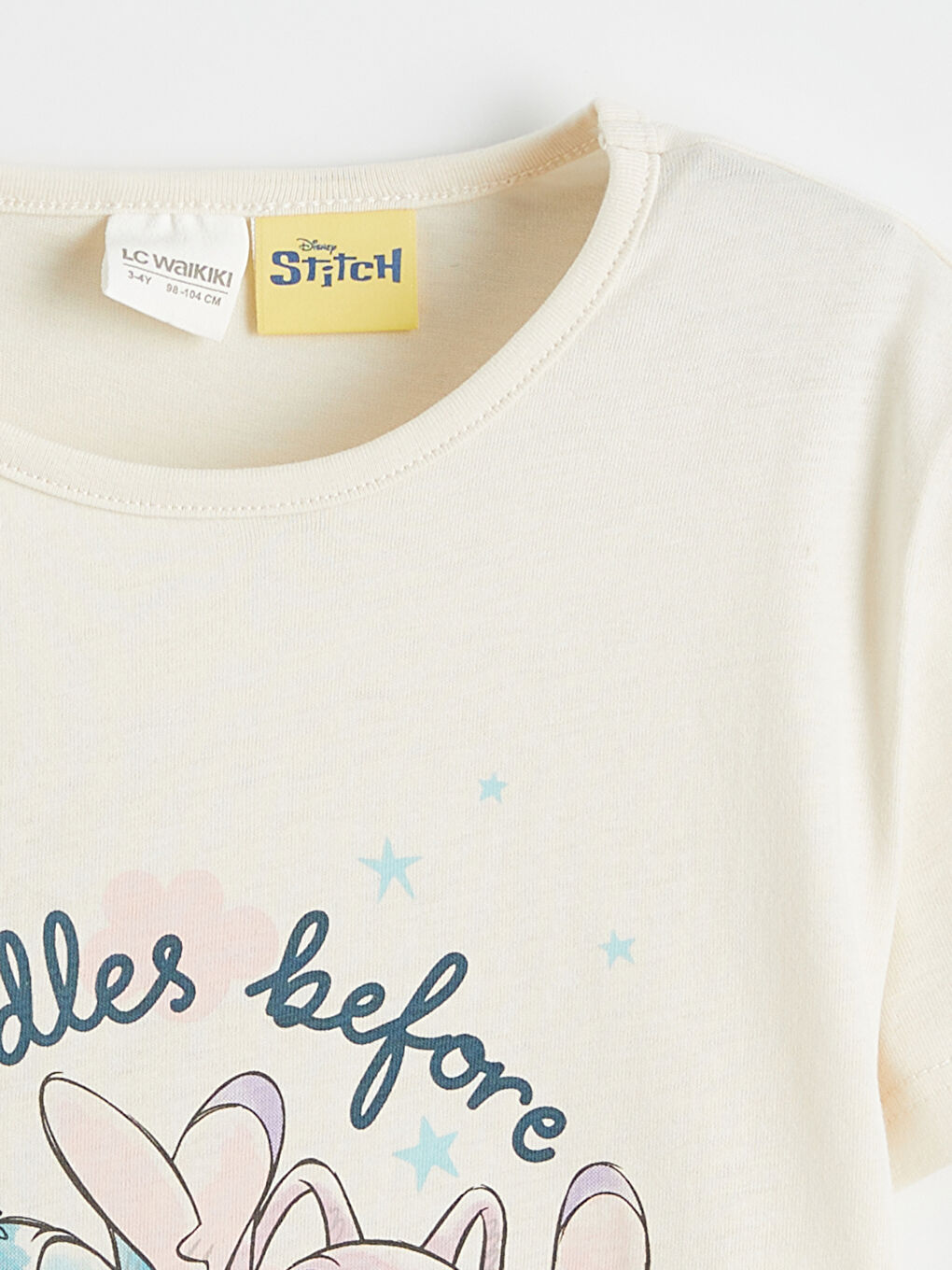 Girl ECRU Shortie Pyjama Set-2