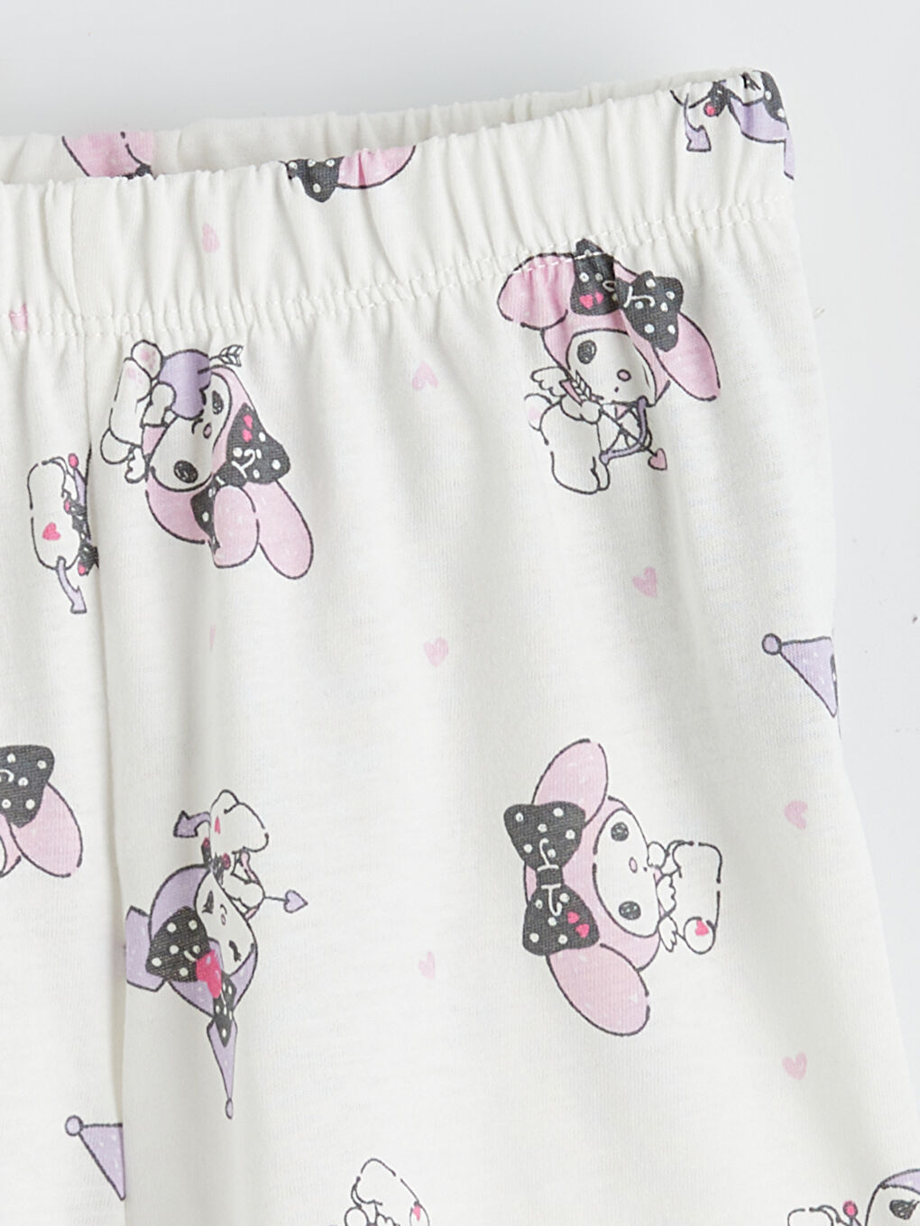 سێتی بیجامەی کورتەی چاپکراوی کچان Hello Kitty-5