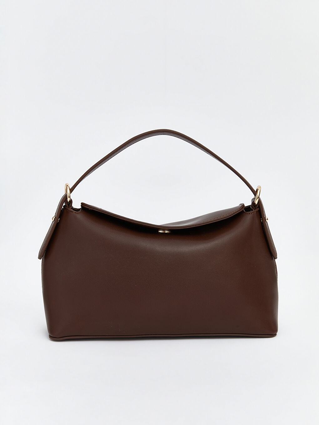 Women's Leather-Look Shoulder Bag