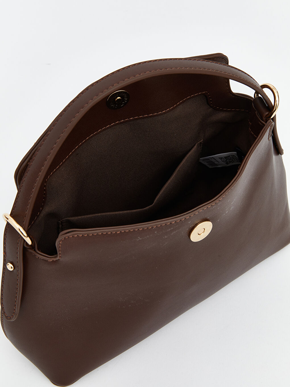 Women's Leather-Look Shoulder Bag-3