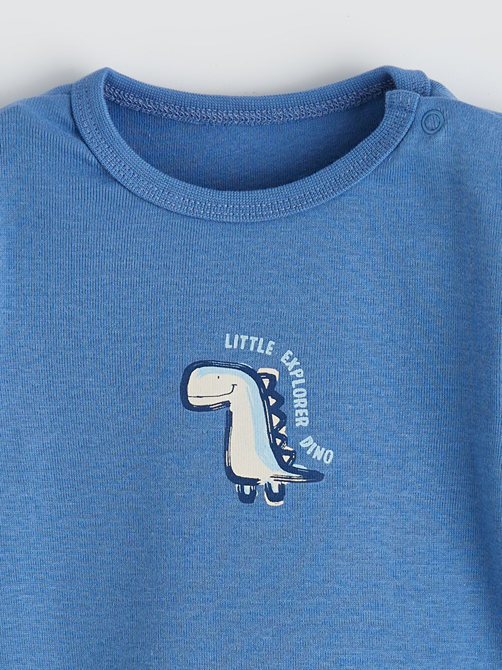 Dinosaur Print Baby Boys' Snap Bodysuit 2 Pack-7