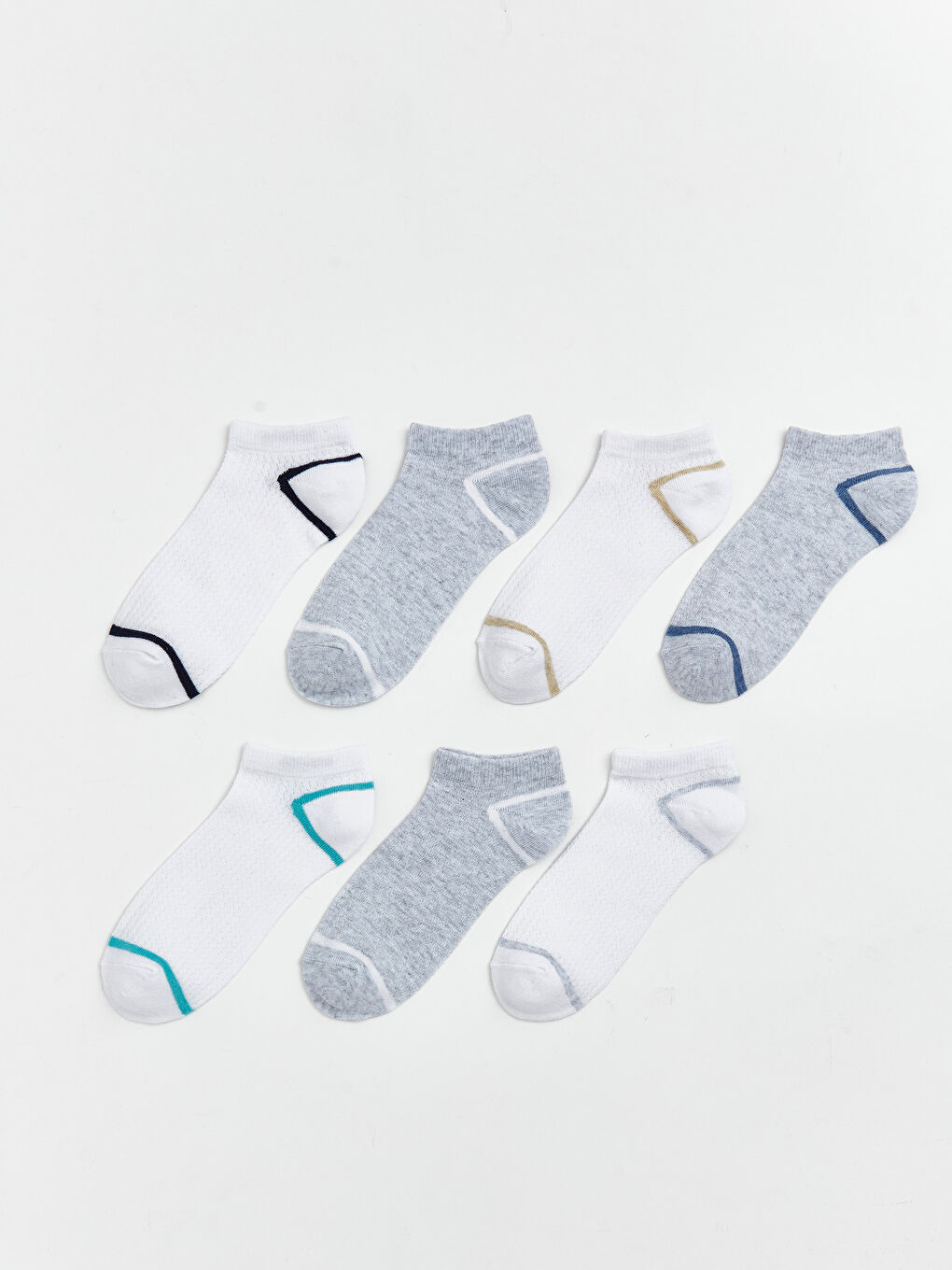 Karışık Erkek Çocuk Patik Çorap 7'li