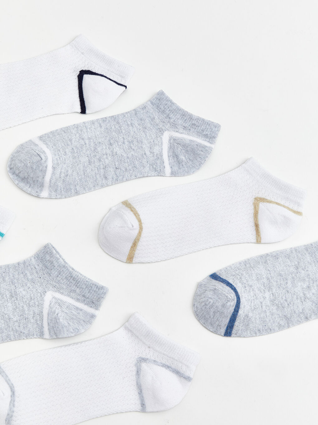 Karışık Erkek Çocuk Patik Çorap 7'li-1