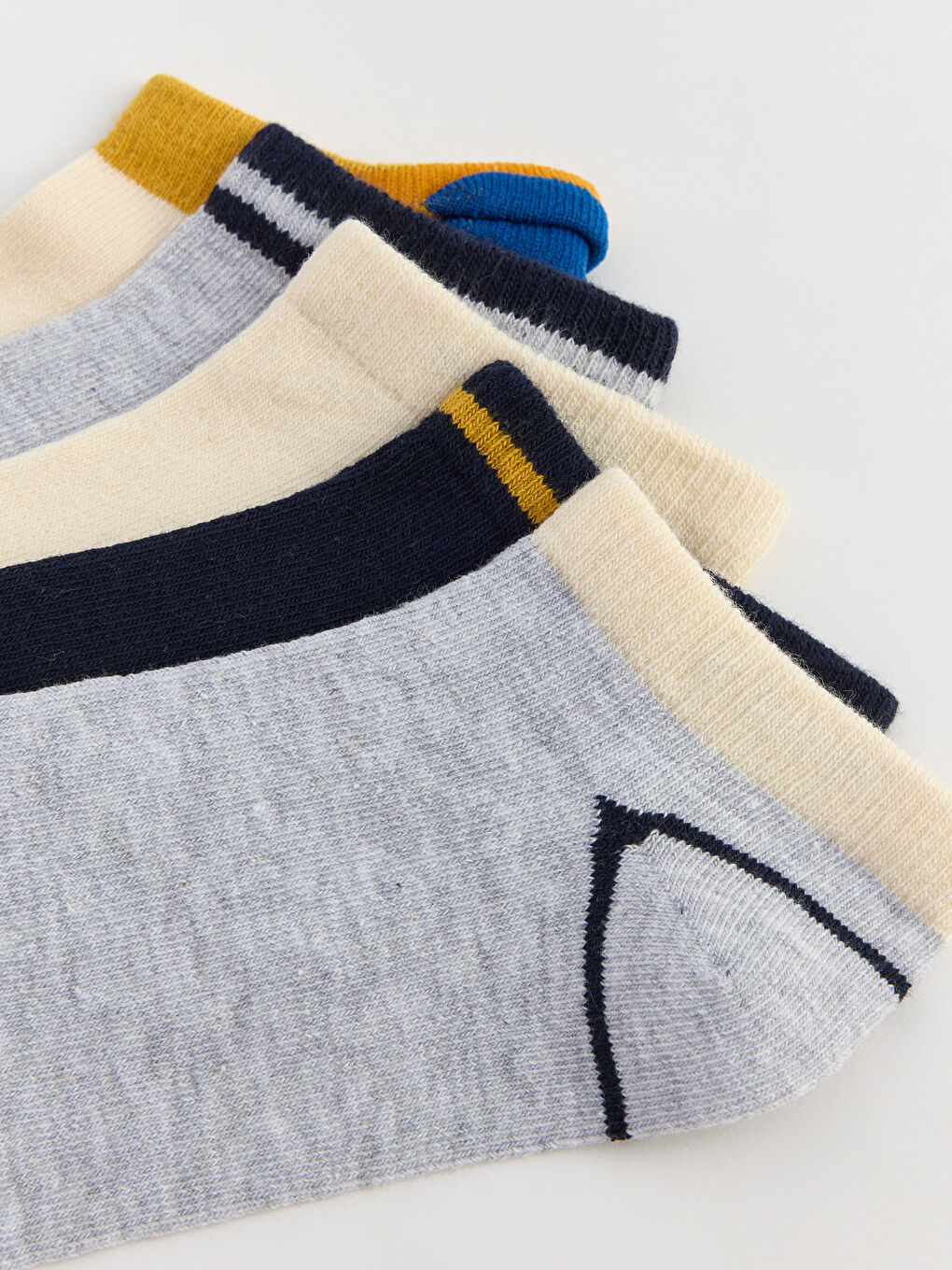 Karışık Erkek Çocuk Patik Çorap 5'li-6