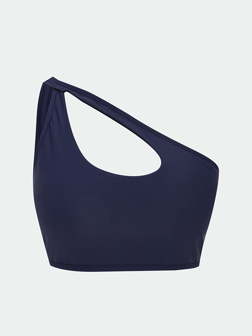 Asymmetric One Shoulder Women's Bikini Top