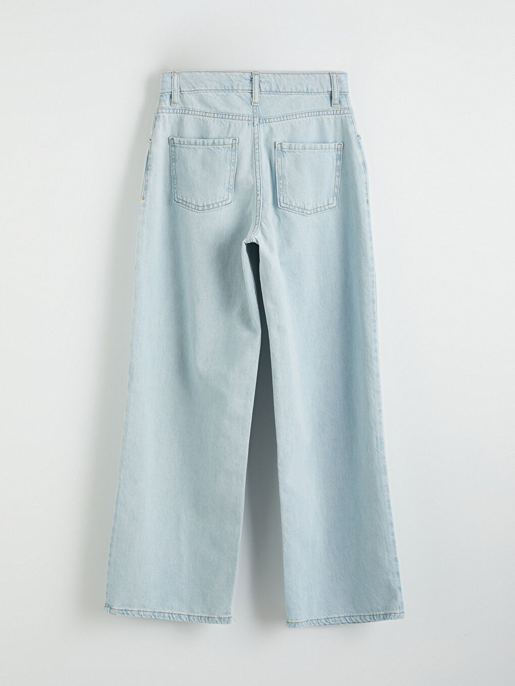 İndigo Baggy Fit Kız Çocuk Jean Pantolon-2