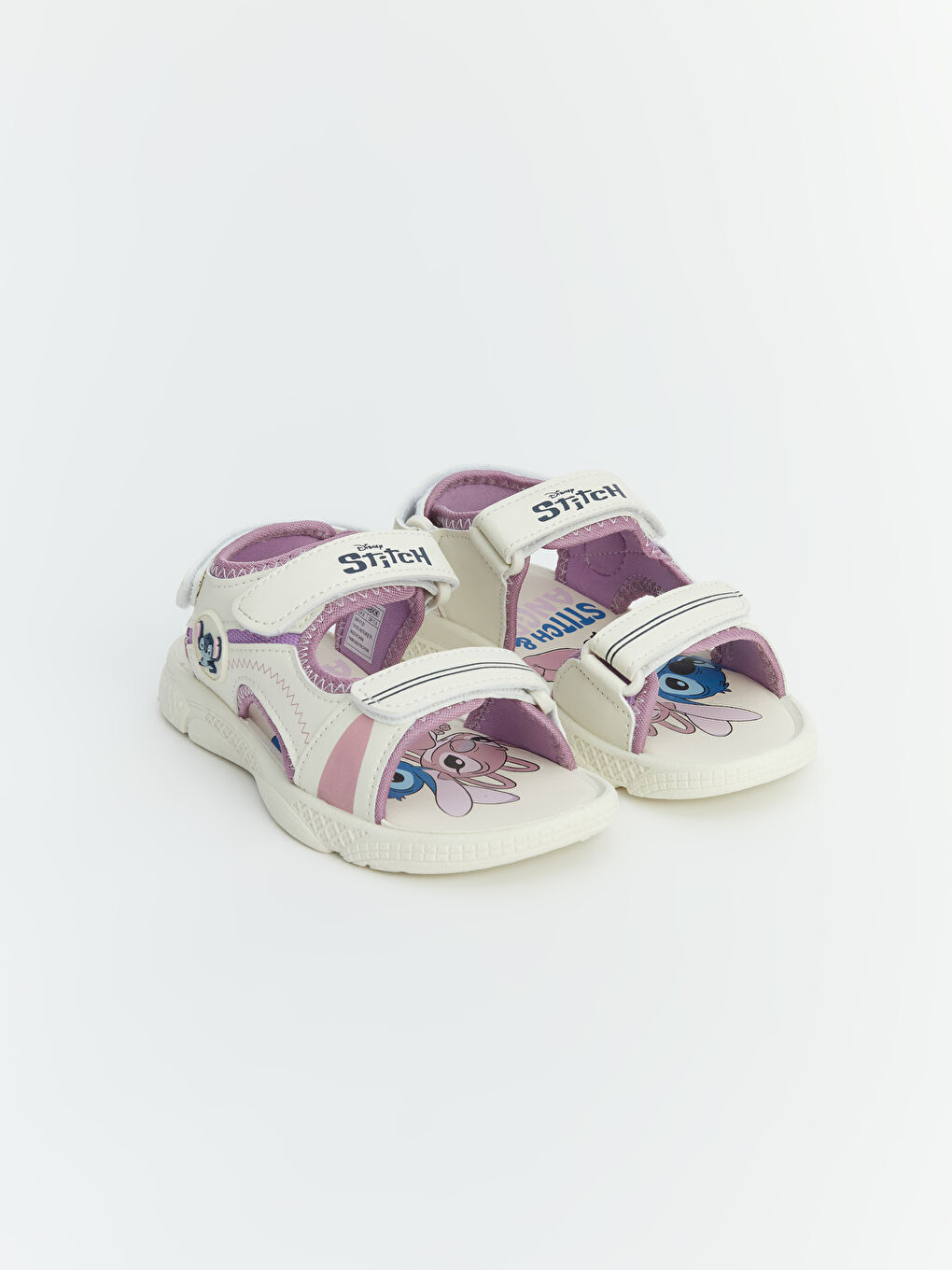 Stitch Printed Baby Girls' Sandals