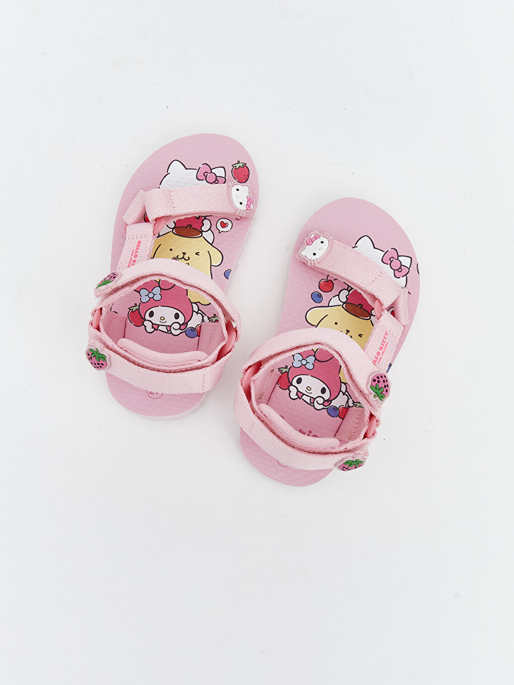 صندلات طفلة صغيرة بطبعة Hello Kitty-2