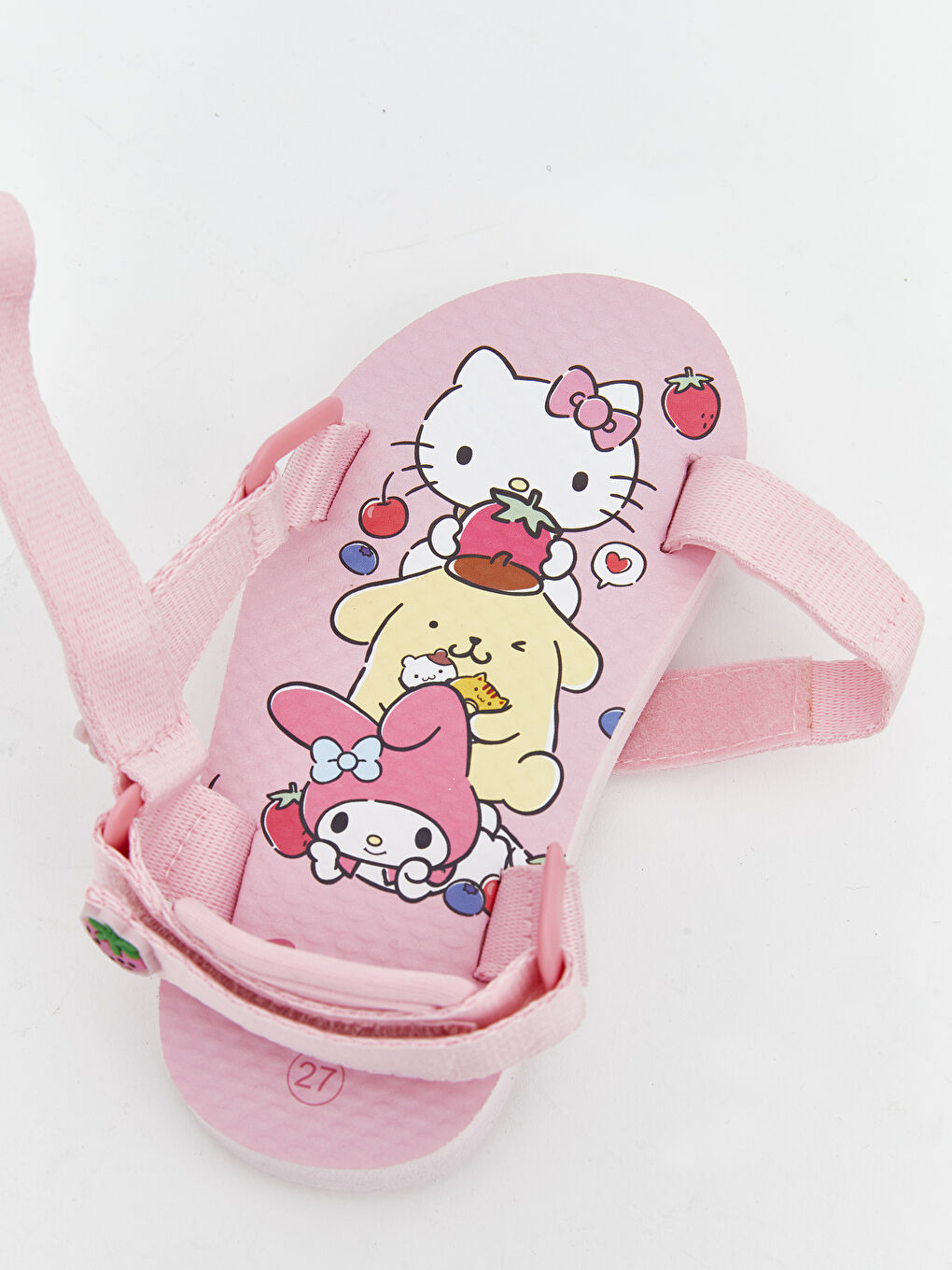 صندلات طفلة صغيرة بطبعة Hello Kitty-5