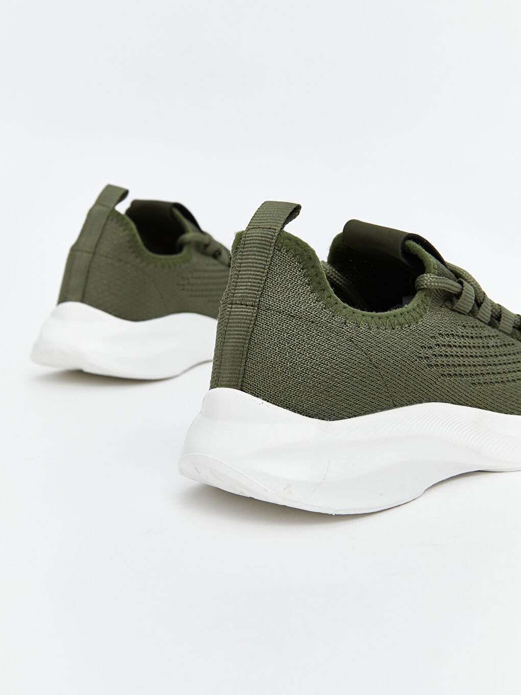 Haki File Detaylı Erkek Çocuk Spor Ayakkabı-4