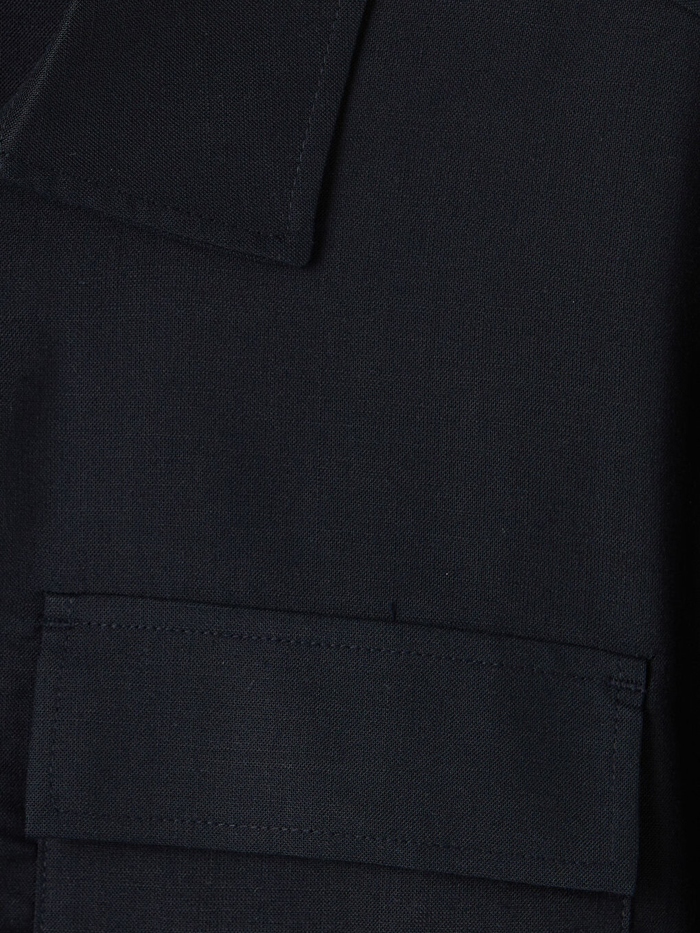 Lacivert Regular Fit Erkek Gömlek Ceket-2