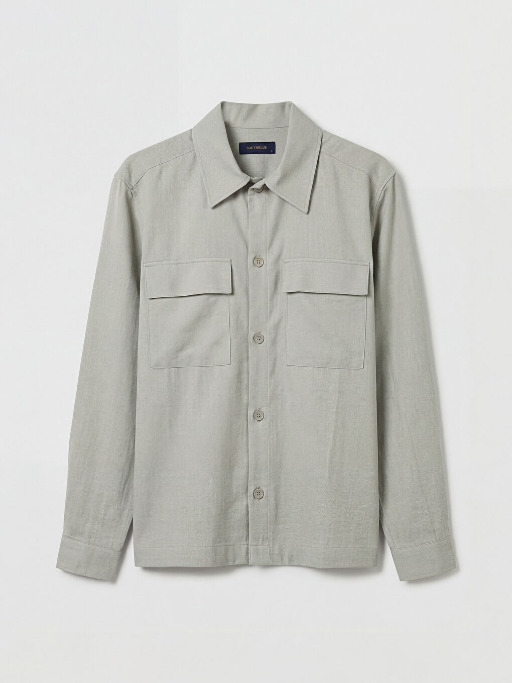 Yeşil Regular Fit Erkek Gömlek Ceket-4