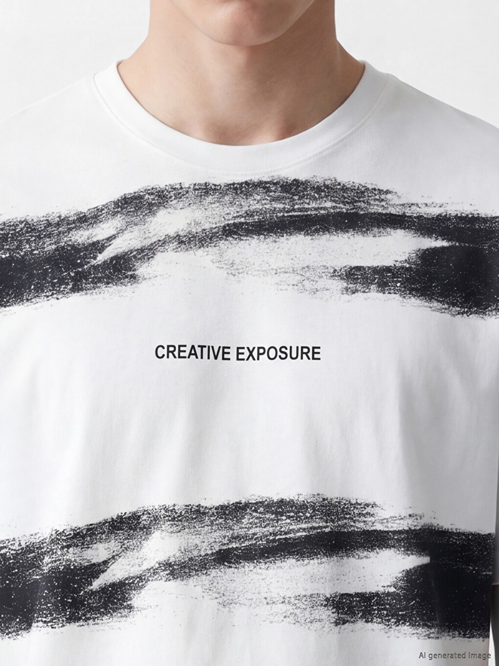 Crew Neck Printed Regular Fit Men's T-Shirt-2