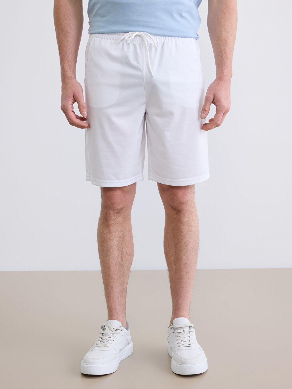 Άνδρας ΛΕΥΚΟ Σορτς-1