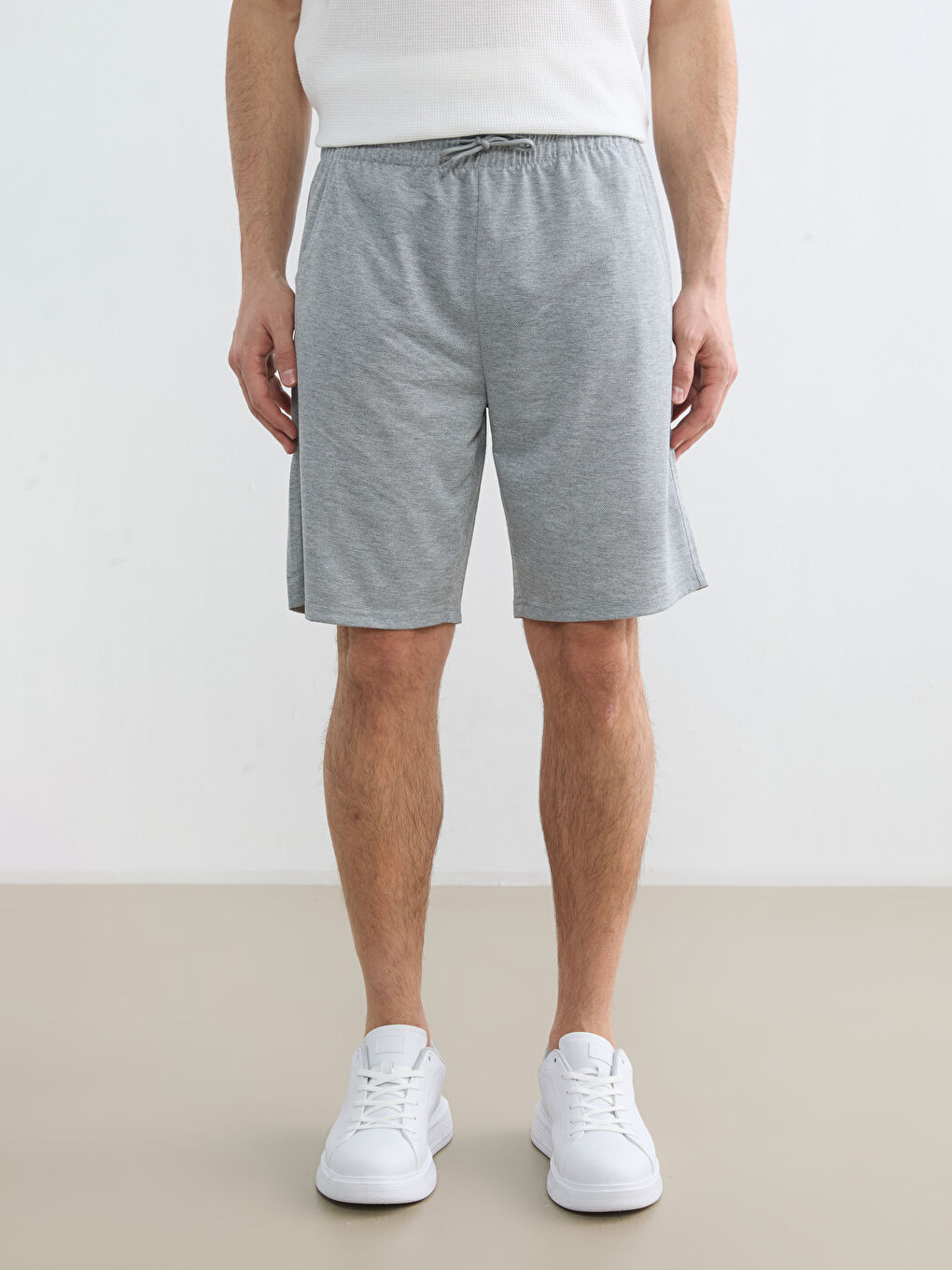 Άνδρας ΓΚΡΙ Σορτς-1