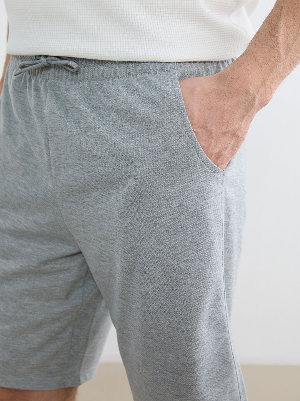 Άνδρας ΓΚΡΙ Σορτς-2