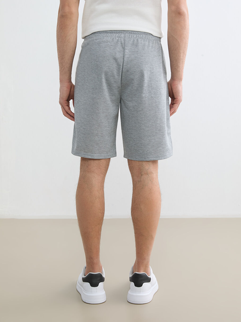 Άνδρας ΓΚΡΙ Σορτς-3