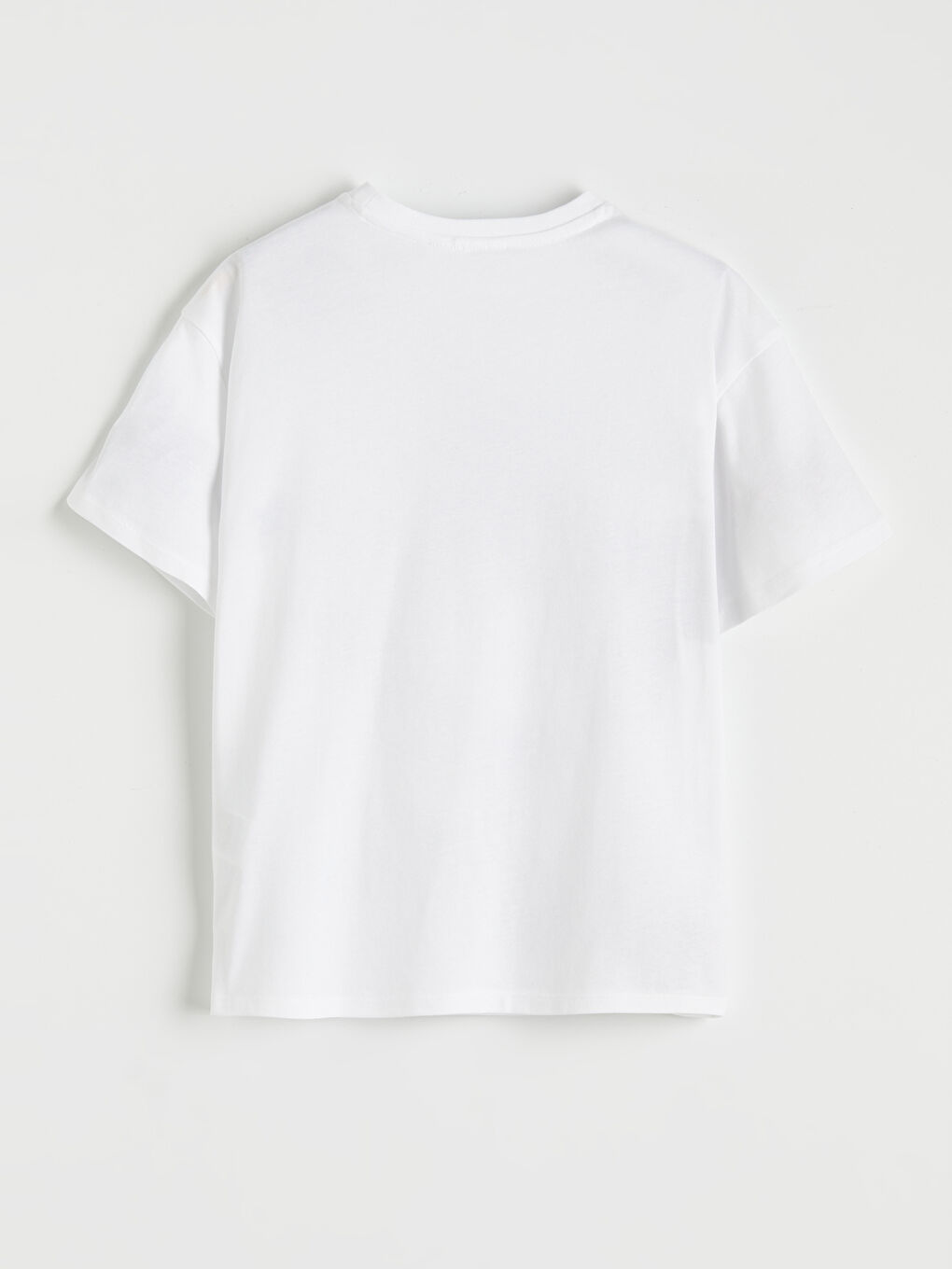 Djevojka BIJELA Majica kratkih rukava-1