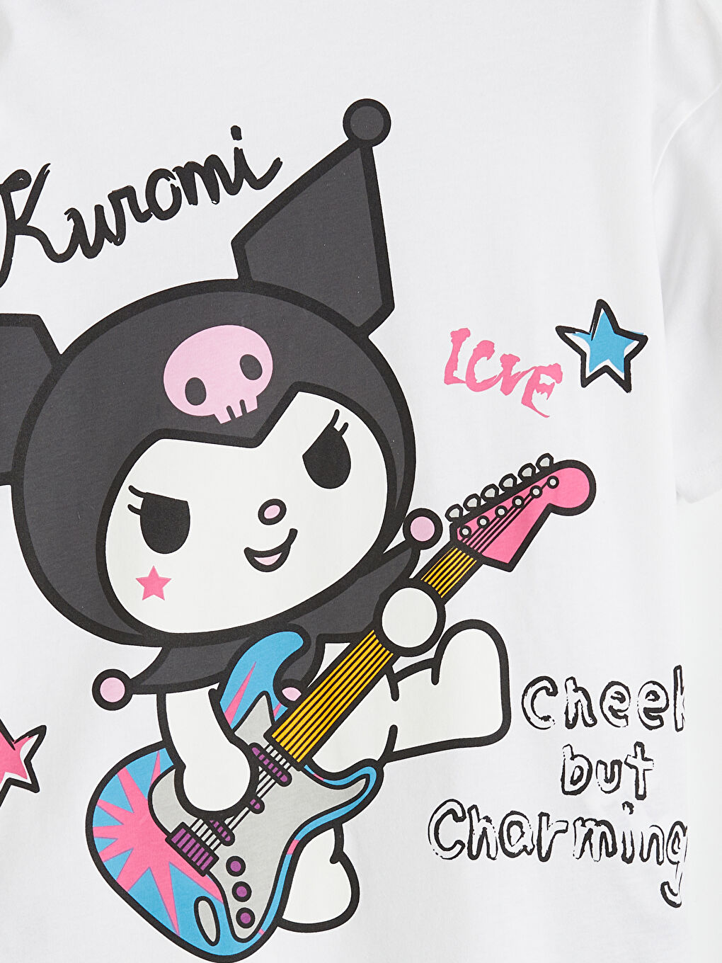 Djevojka BIJELA Majica kratkih rukava-2