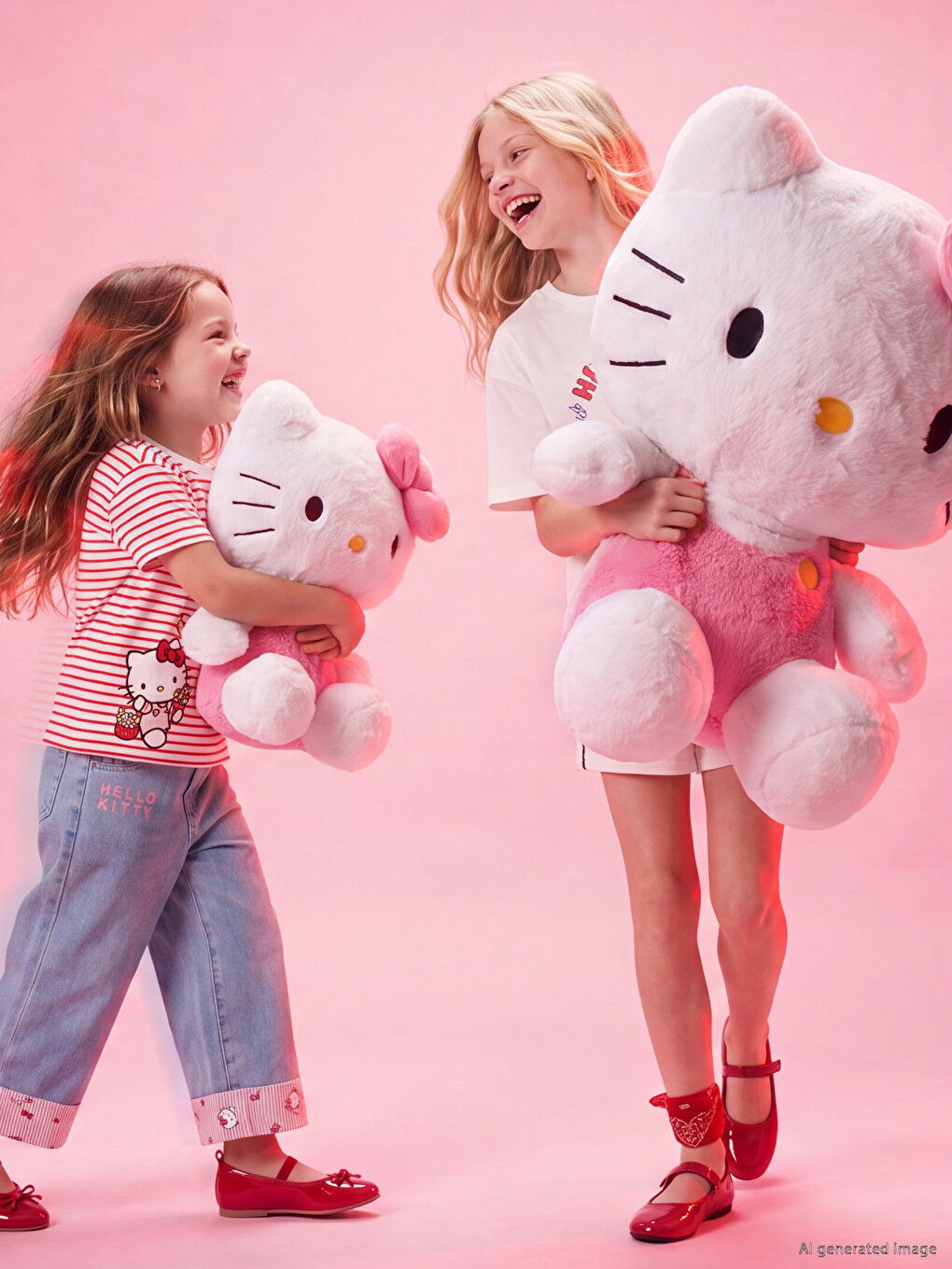 Hello Kitty Printed Girls' Soft Touch Set-3