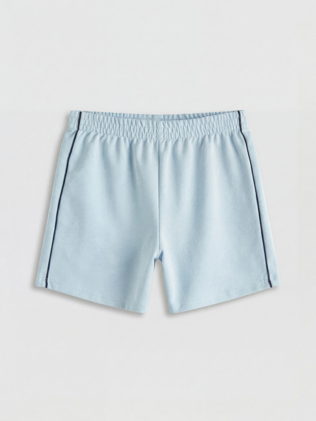 Mavi Stitch Baskılı Kız Çocuk Tişört ve Şort-3