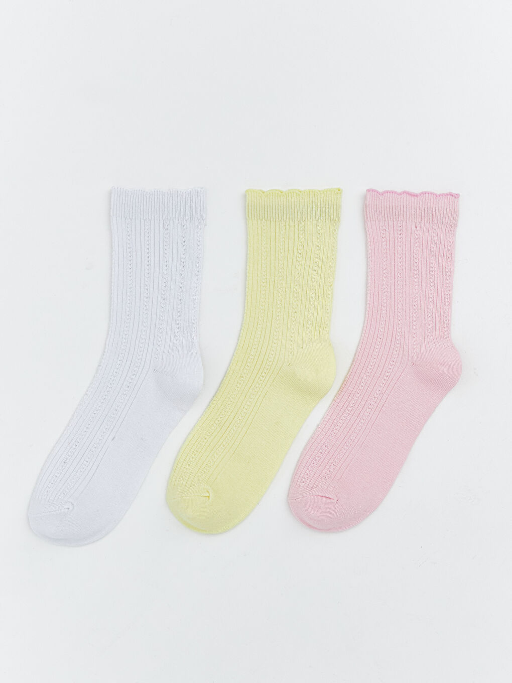 Girl WHITE Ankle Socks