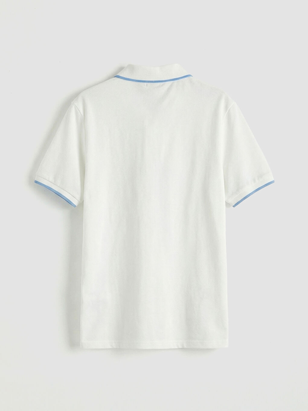 Ekru Polo Yaka Erkek Çocuk Tişört-1