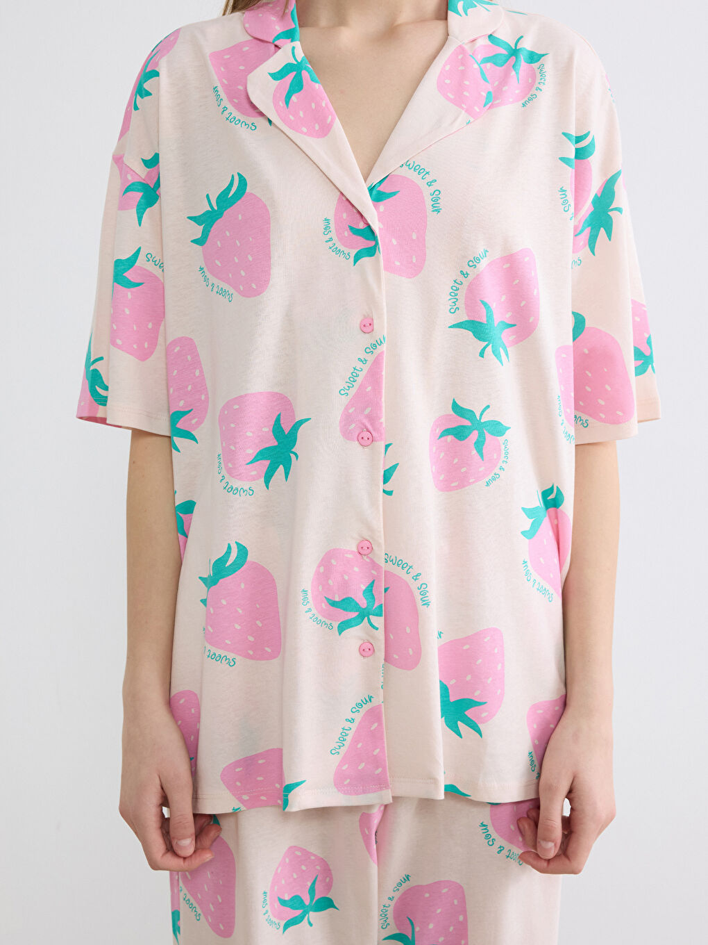 Woman PINK Pyjama Set-2