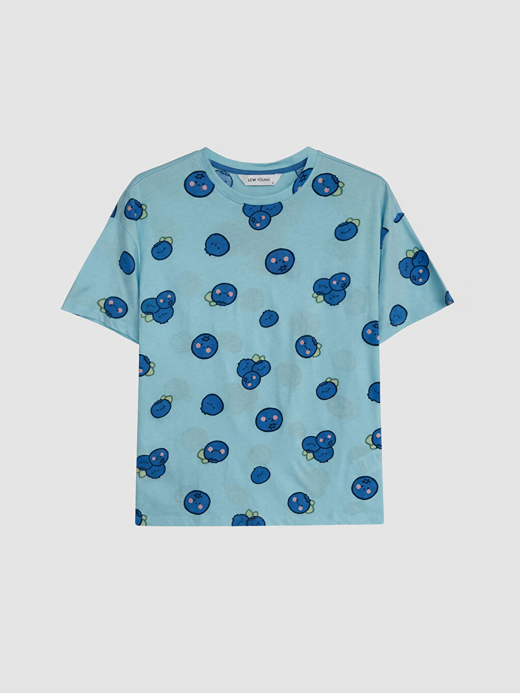 طقم بيجاما أزرق امرأة-1