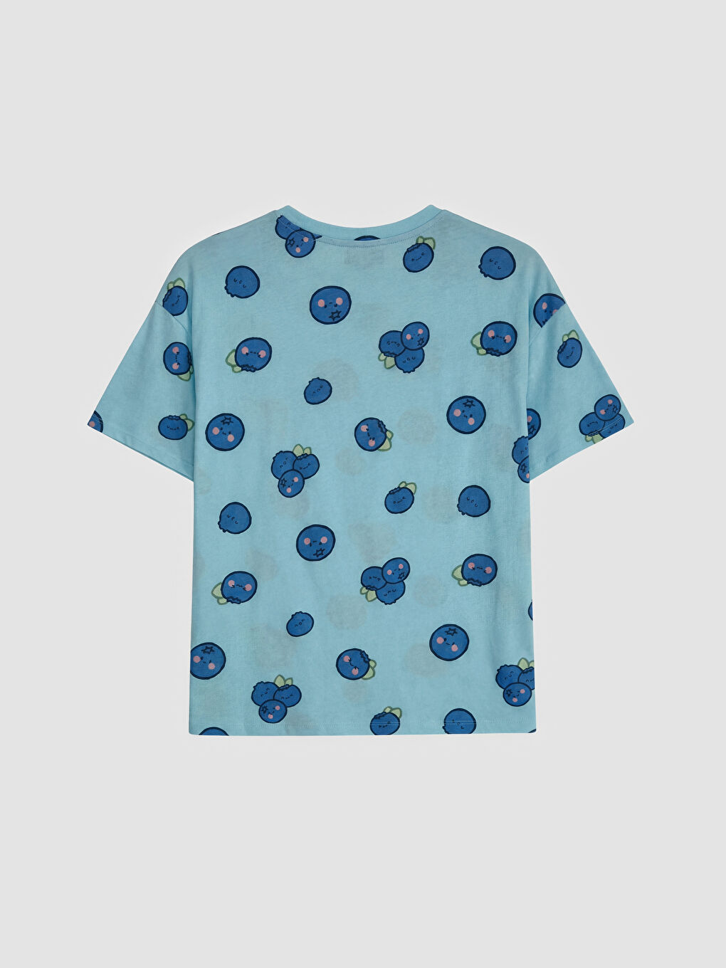 طقم بيجاما أزرق امرأة-3