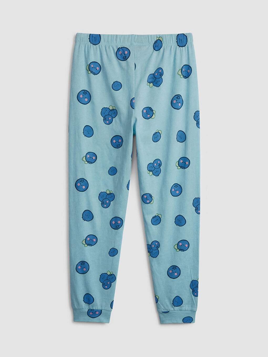 طقم بيجاما أزرق امرأة-4