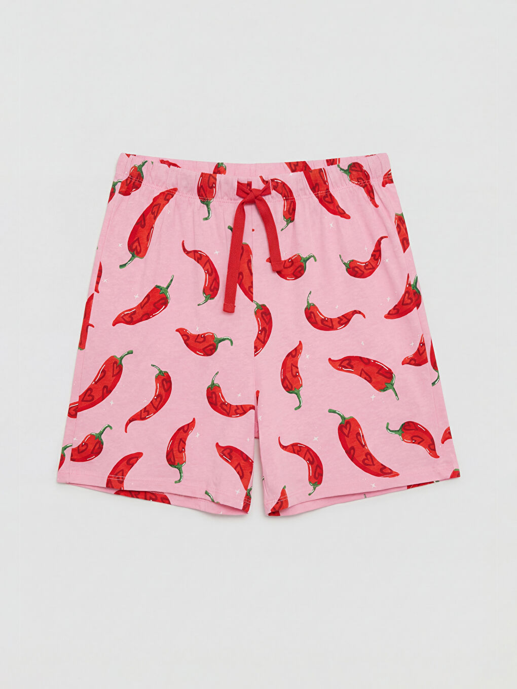 Γυναίκα ΡΟΖ Σετ πιτζάμες-3