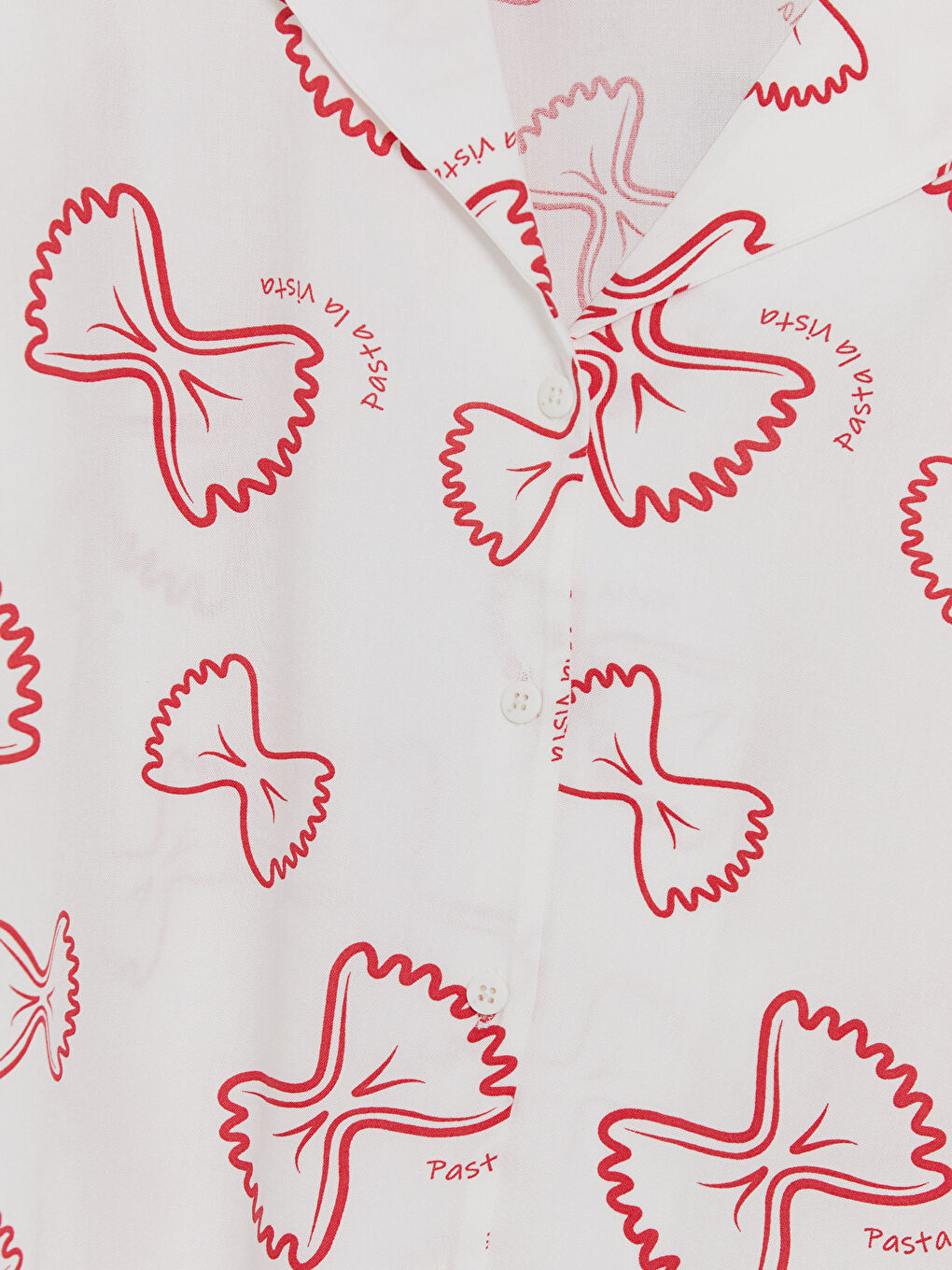 Pembe Desenli Kadın Şortlu Pijama Takımı-4