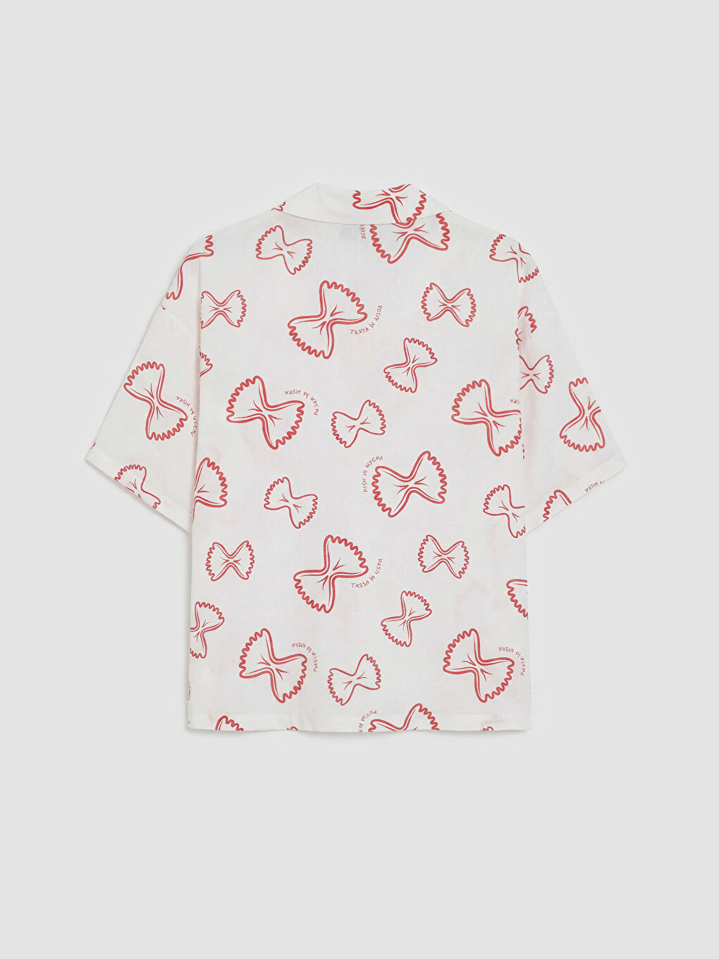 Pembe Desenli Kadın Şortlu Pijama Takımı-6