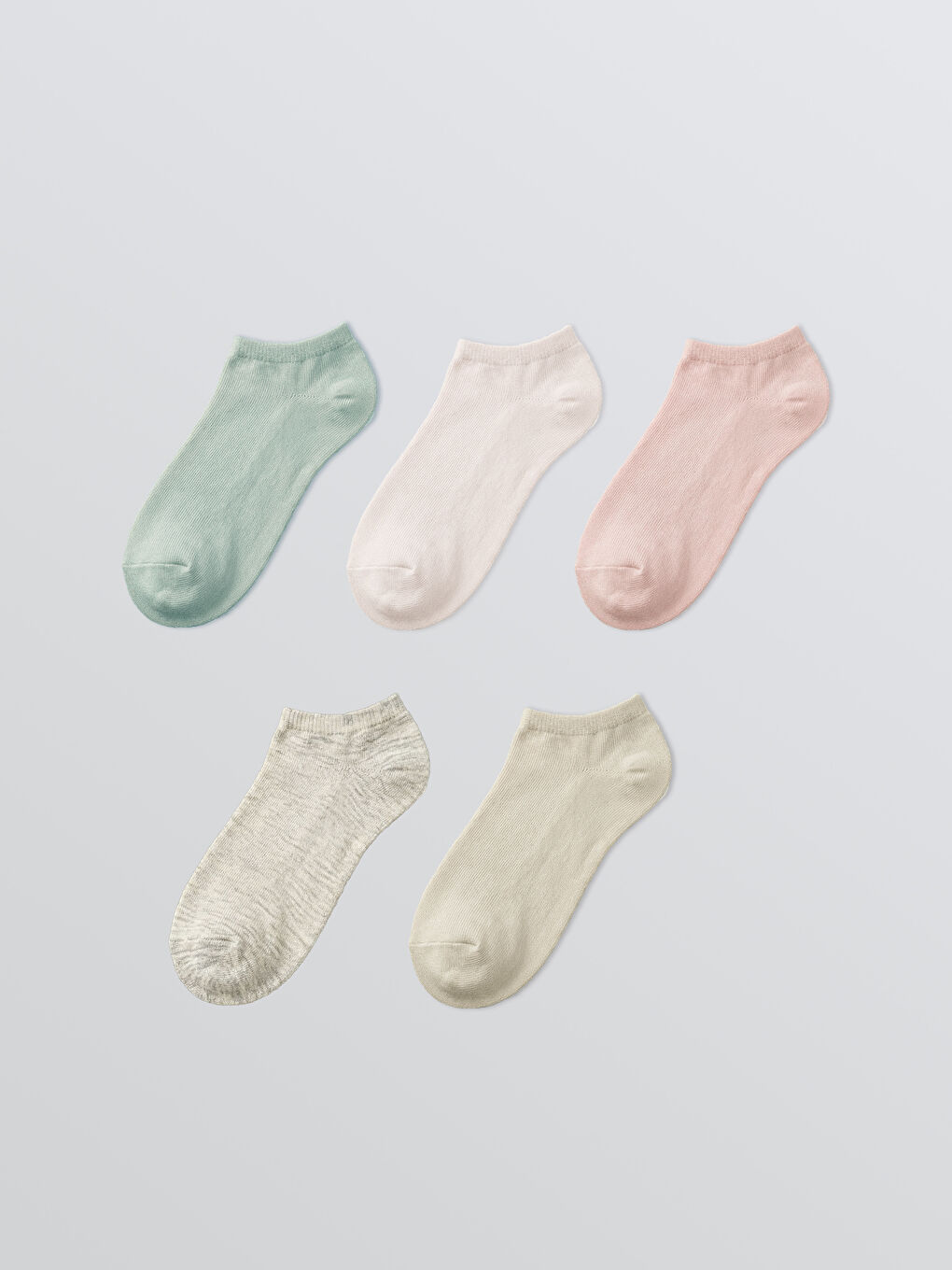 Woman GREY Trainer Socks
