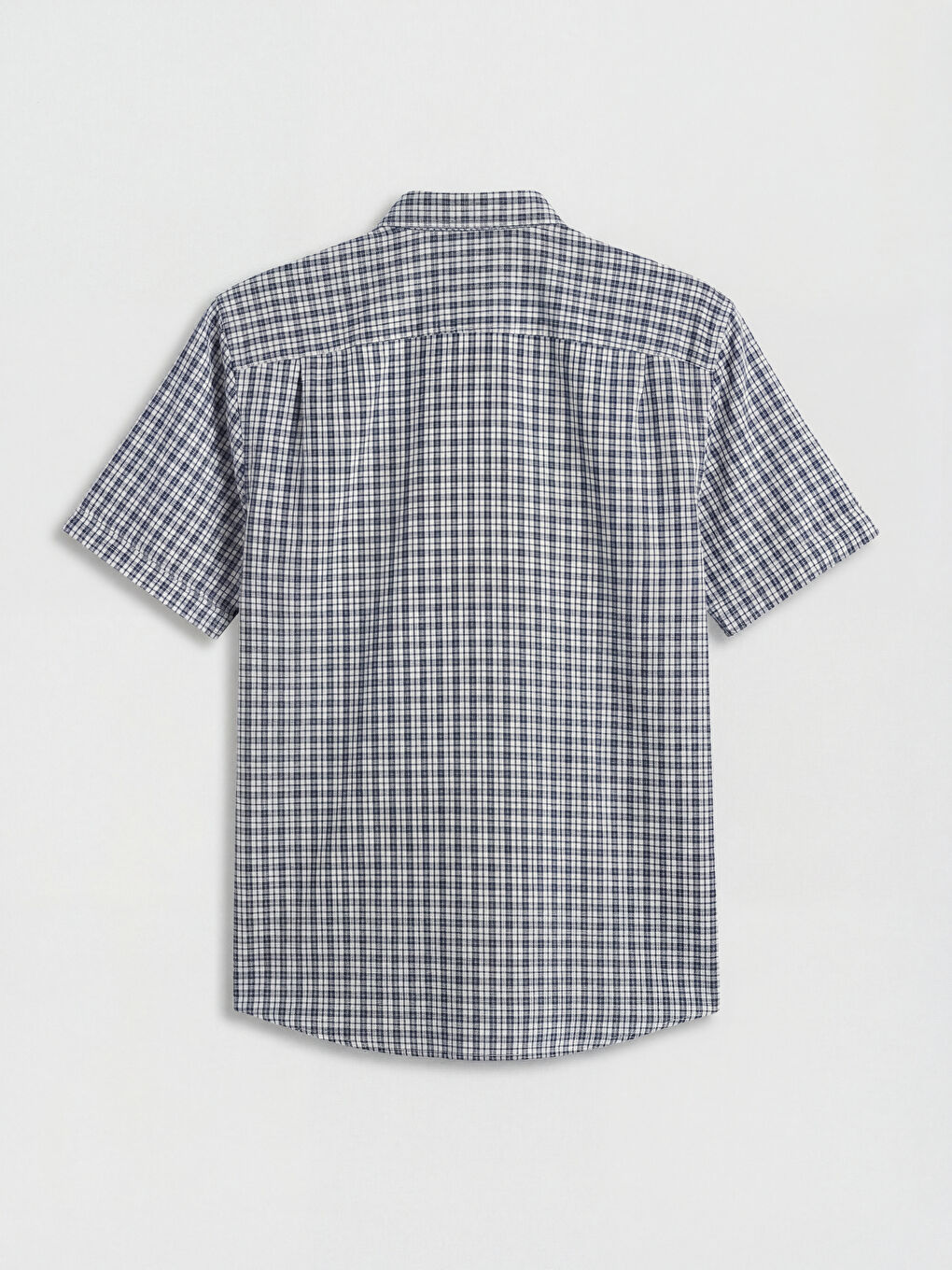 Mavi Regular Fit Ekose Erkek Gömlek-5