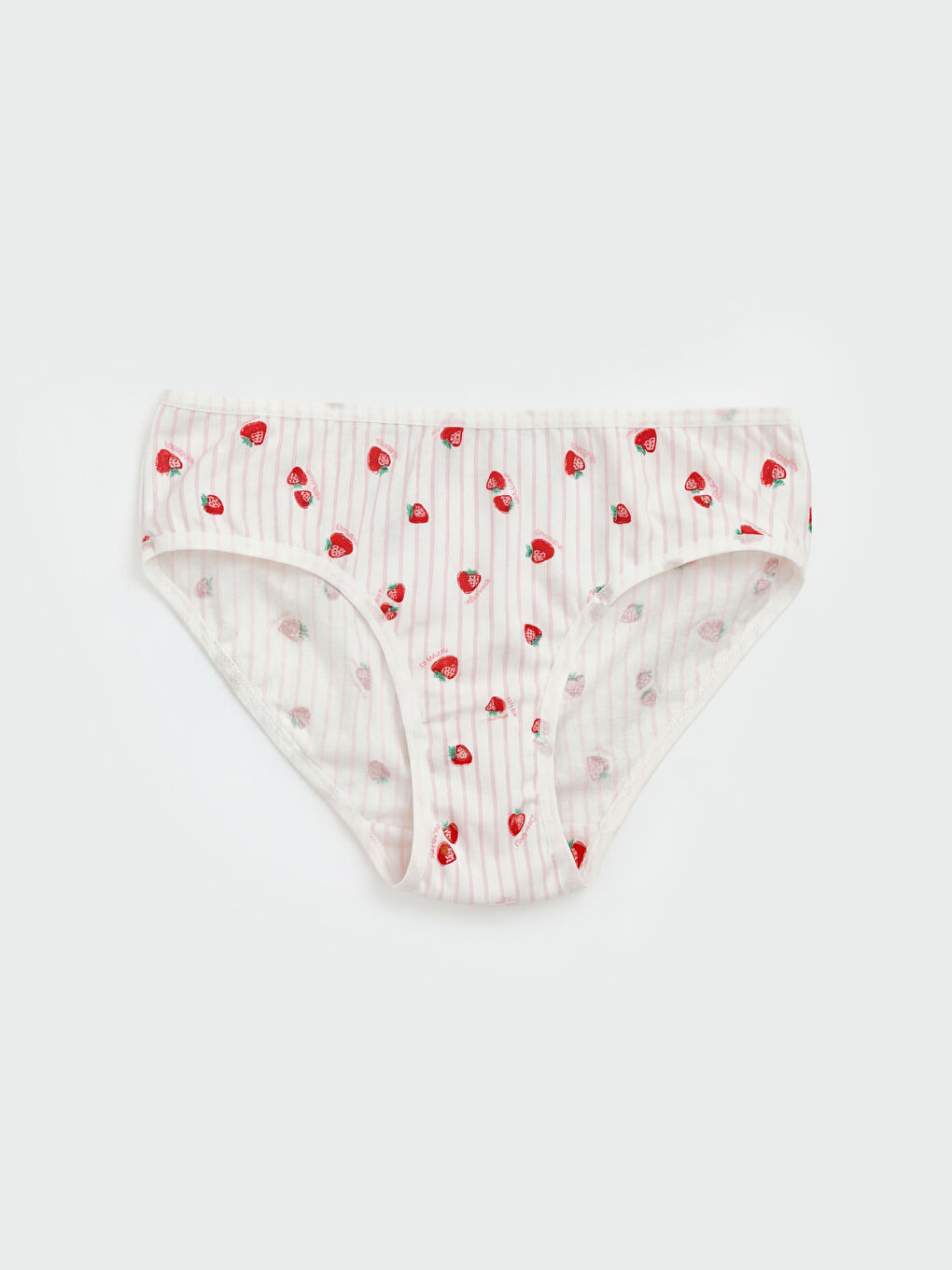 Pembe Desenli Kız Çocuk Külot 3'lü-3