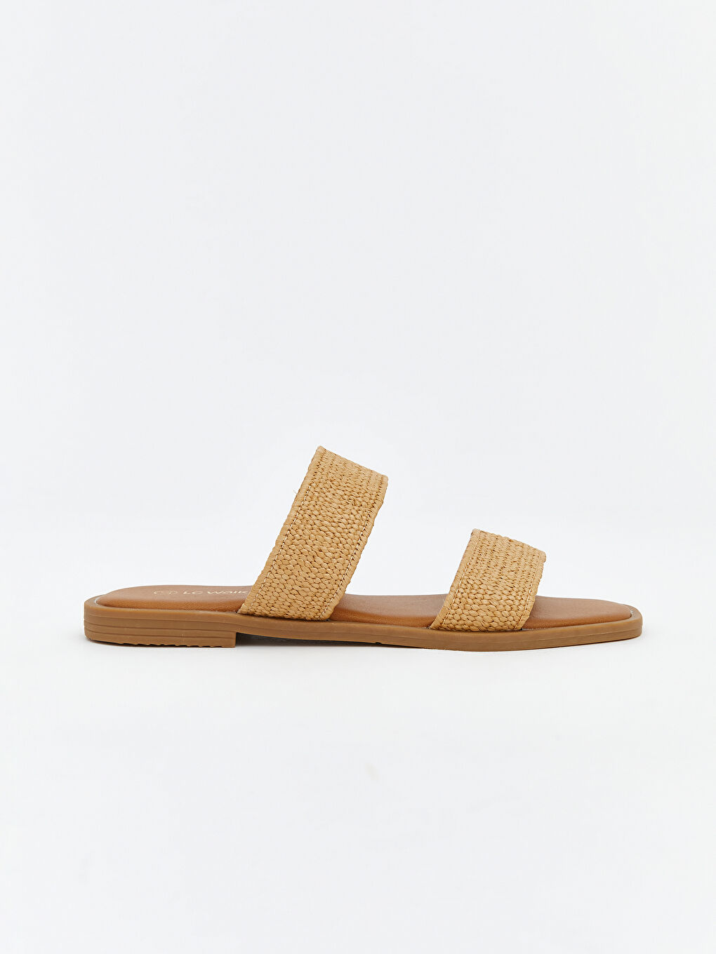 Rattan Strap Women's Sliders-1