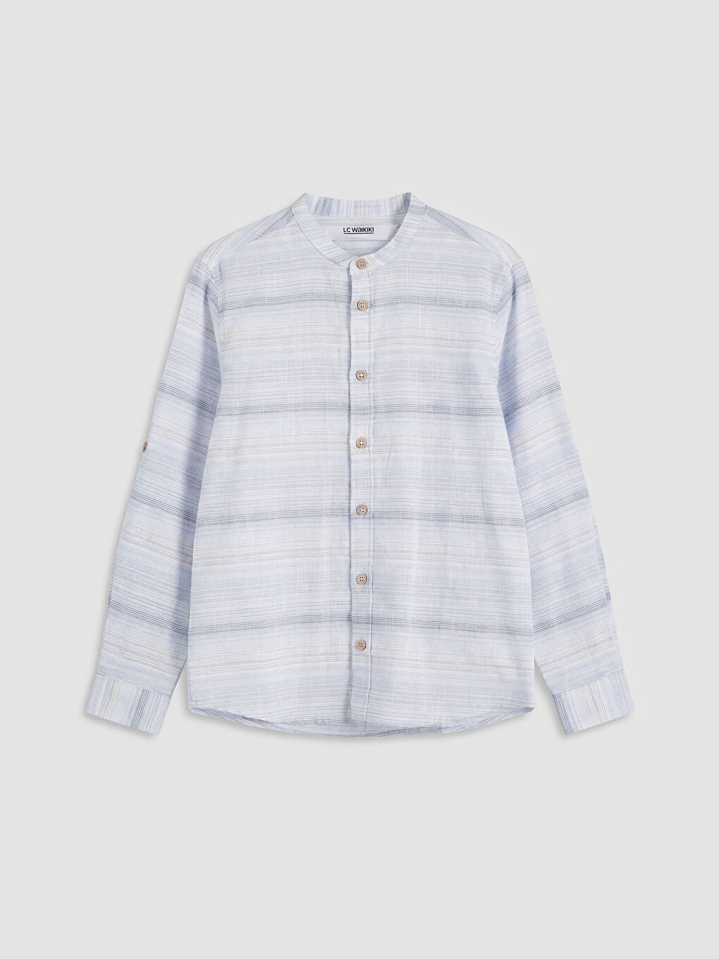 قميص أولاد بياقة مندرين