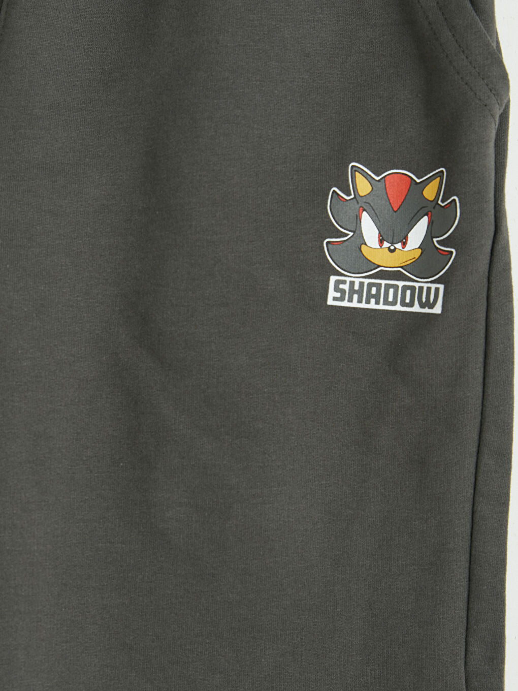 Kırmızı Sonic Baskılı Erkek Çocuk Tişört ve Şort-3