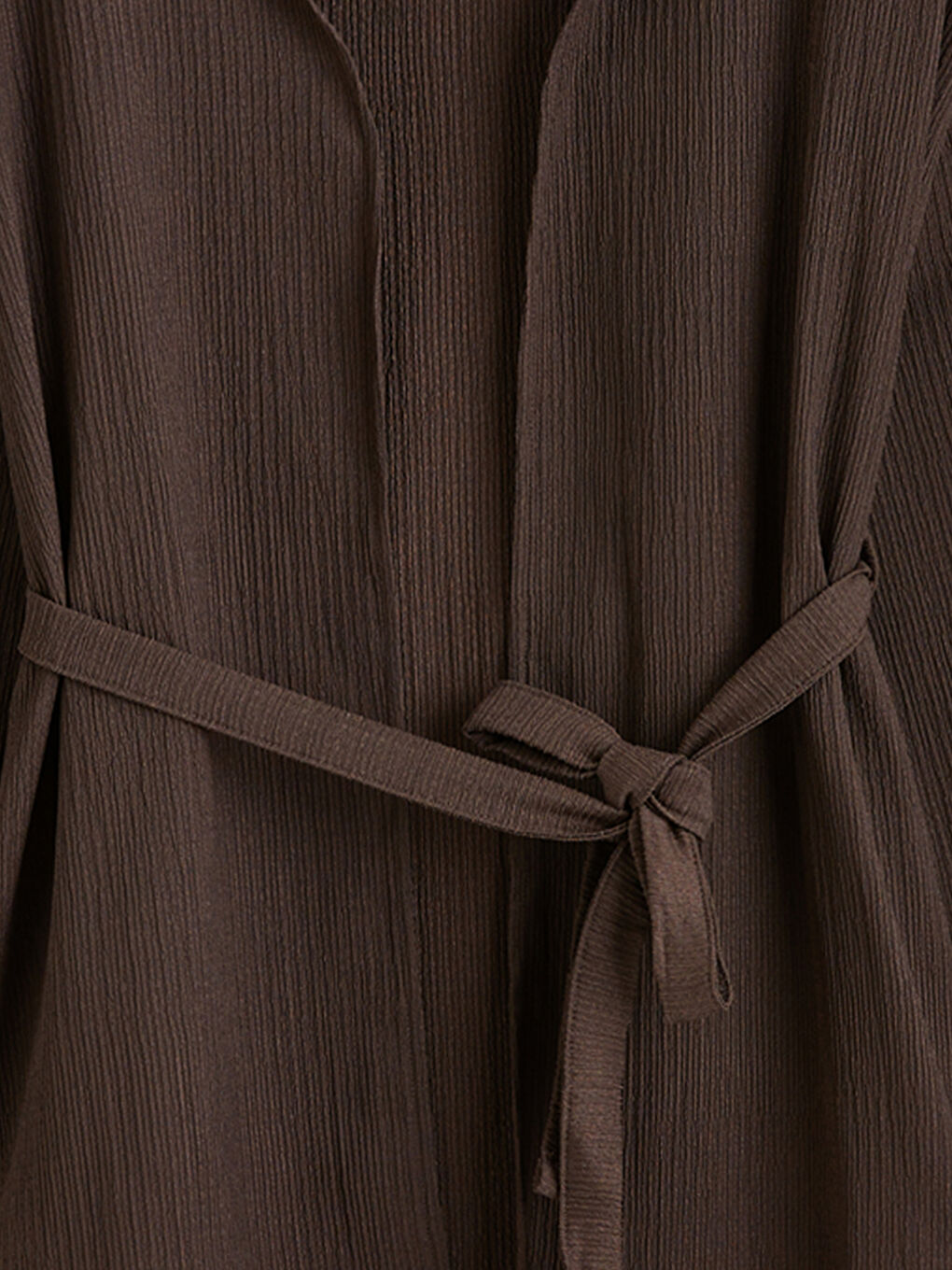 Shawl Collar Belted Women's Cardigan-5