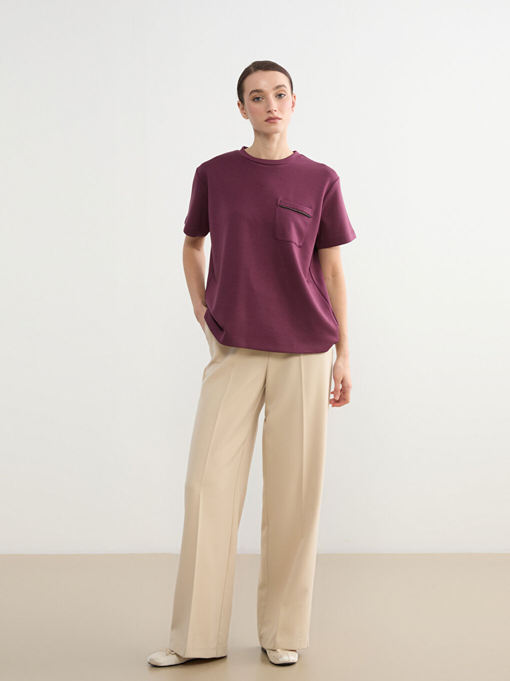 Woman PLUM T-Shirt-1