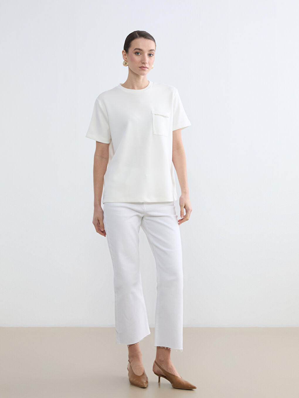 Tricou OCRU Femeie-1