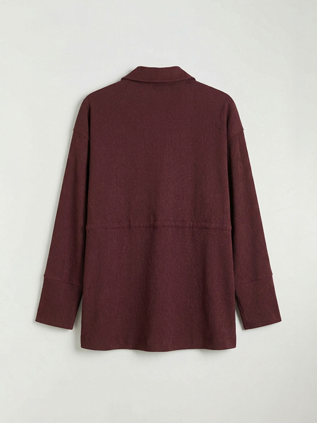 بلوزة مكشكشة منسوجة للسيدات-5